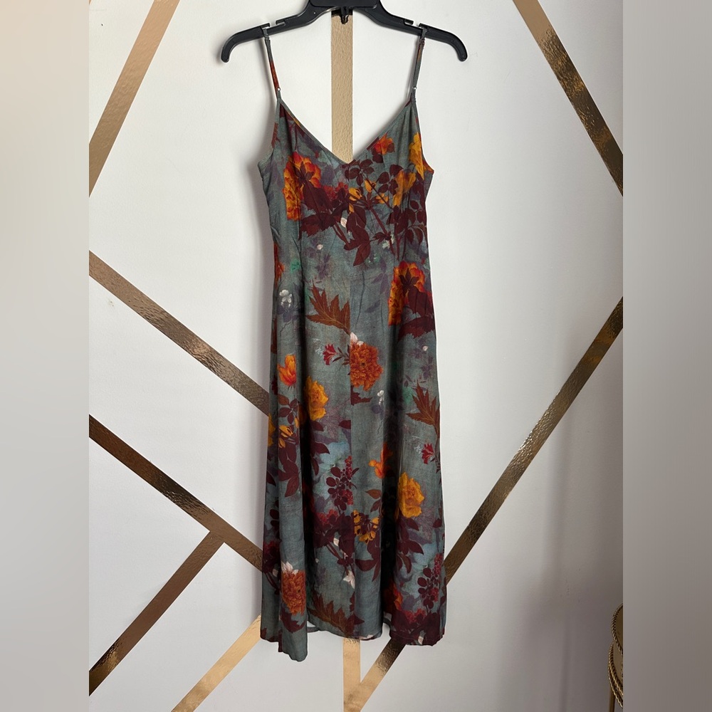 Peruvian Connection silk dress, new never worn